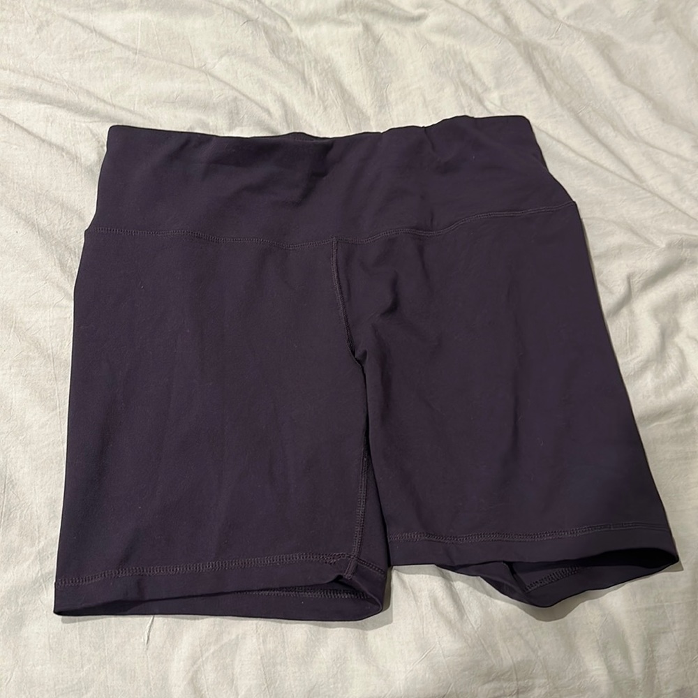 Yogalicious size 1x purple bike shorts